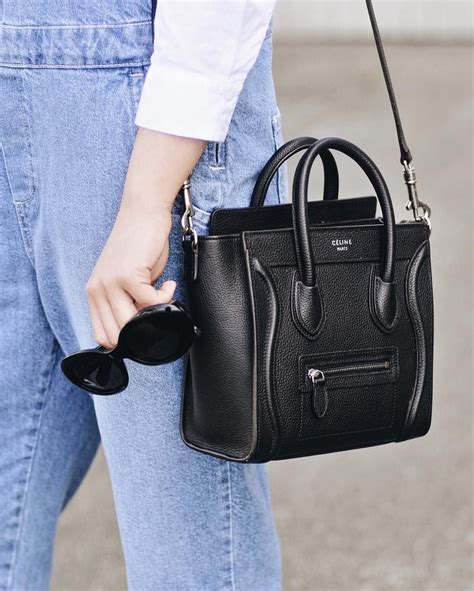 celine nano crossbody bag price|celine nano luggage tote.